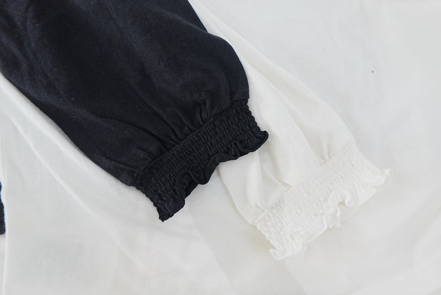 可愛公主袖!縮口長袖打底 🍞