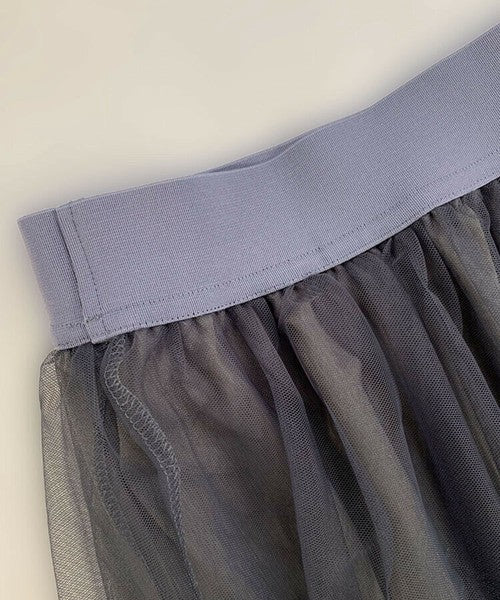 仙氣滿滿超人氣！薄紗Ruffle半裙 🍞