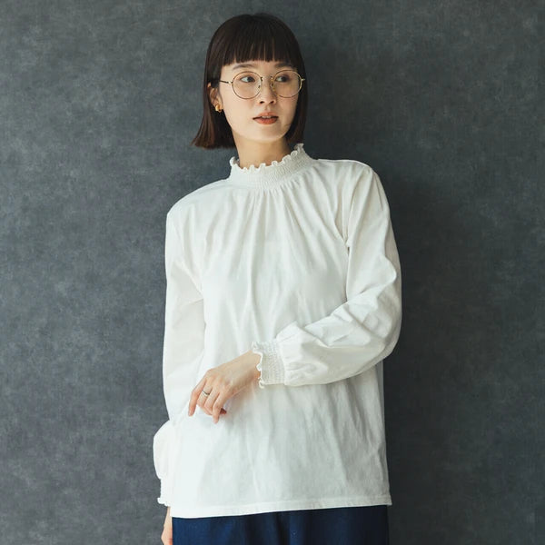 可愛公主袖！縮口長袖打底 🍞