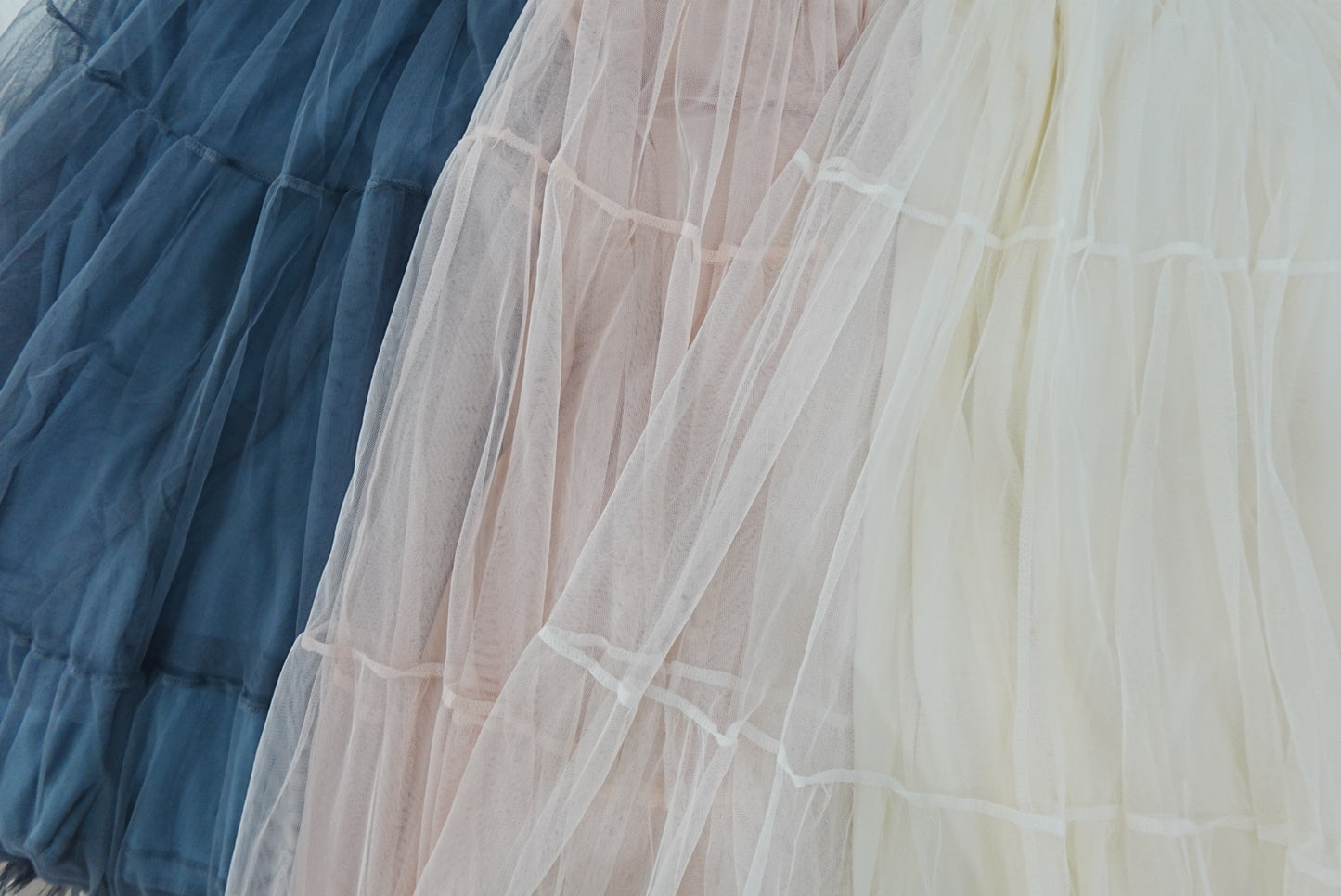 仙氣滿滿超人氣！薄紗Ruffle半裙 🍞