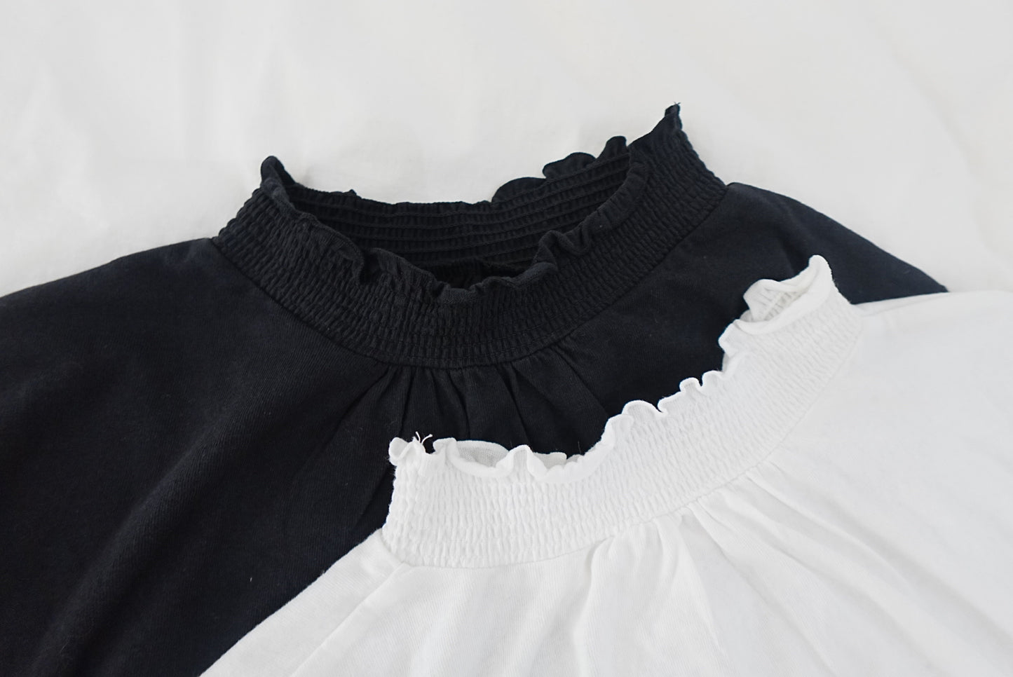 可愛公主袖！縮口長袖打底 🍞