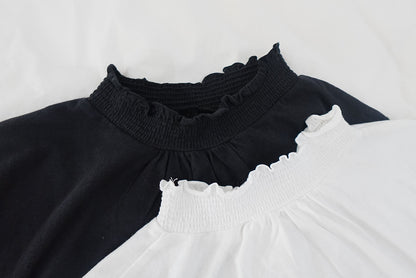 可愛公主袖！縮口長袖打底 🍞