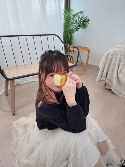 可愛公主袖！縮口長袖打底 🍞