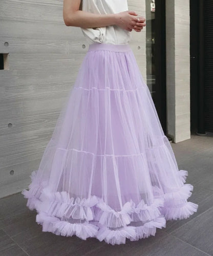 仙氣滿滿超人氣！薄紗Ruffle半裙 🍞